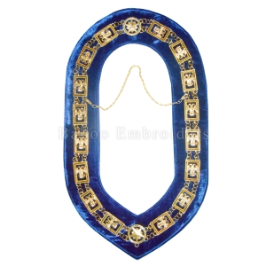 Scottish Rite Chain Collar in Gold Finish-BE-BLR-CHC-005