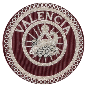 Masonic Craft Provincial Steward Apron Badge - Valencia-BH-M-303