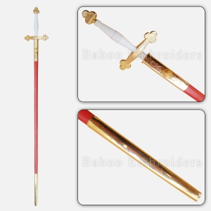 Masonic Sword Red Scabbard-BH-M-1502