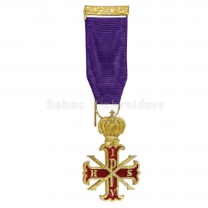 Red Cross of Constantine Past Sovereigns Breast Jewel-BH-M-903