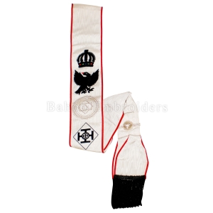 Red Cross of Constantine Divisional Officers Sash-BH-M-952