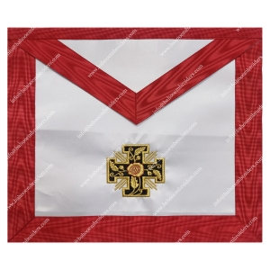 SCOTTISH RITE AASR 18TH DEGREE MACHINE EMBROIDERED APRON-BE-AASR-18D-008