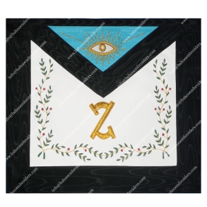 AASR 4TH DEGREE APRON WITH WREATH-BE-AASR-4D-005