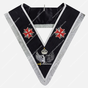 Masonic Scottish Rite - AASR 30th degree Collar - Hand Embroidered-BE-AASR-30D-012