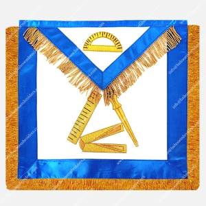 AASR 12TH DEGREE APRON BLUE – HAND EMBROIDERED-BE-AASR-12D-007