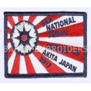 MACHINE EMBROIDERED BADGE-BH-MB-004